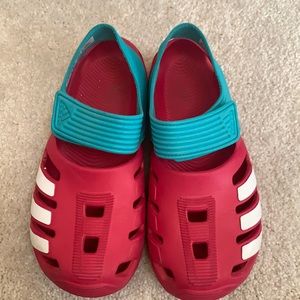Adidas water rubber shoes size 2